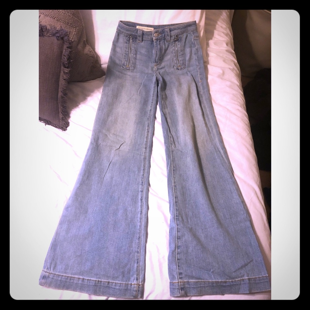 Bell bottom jeans